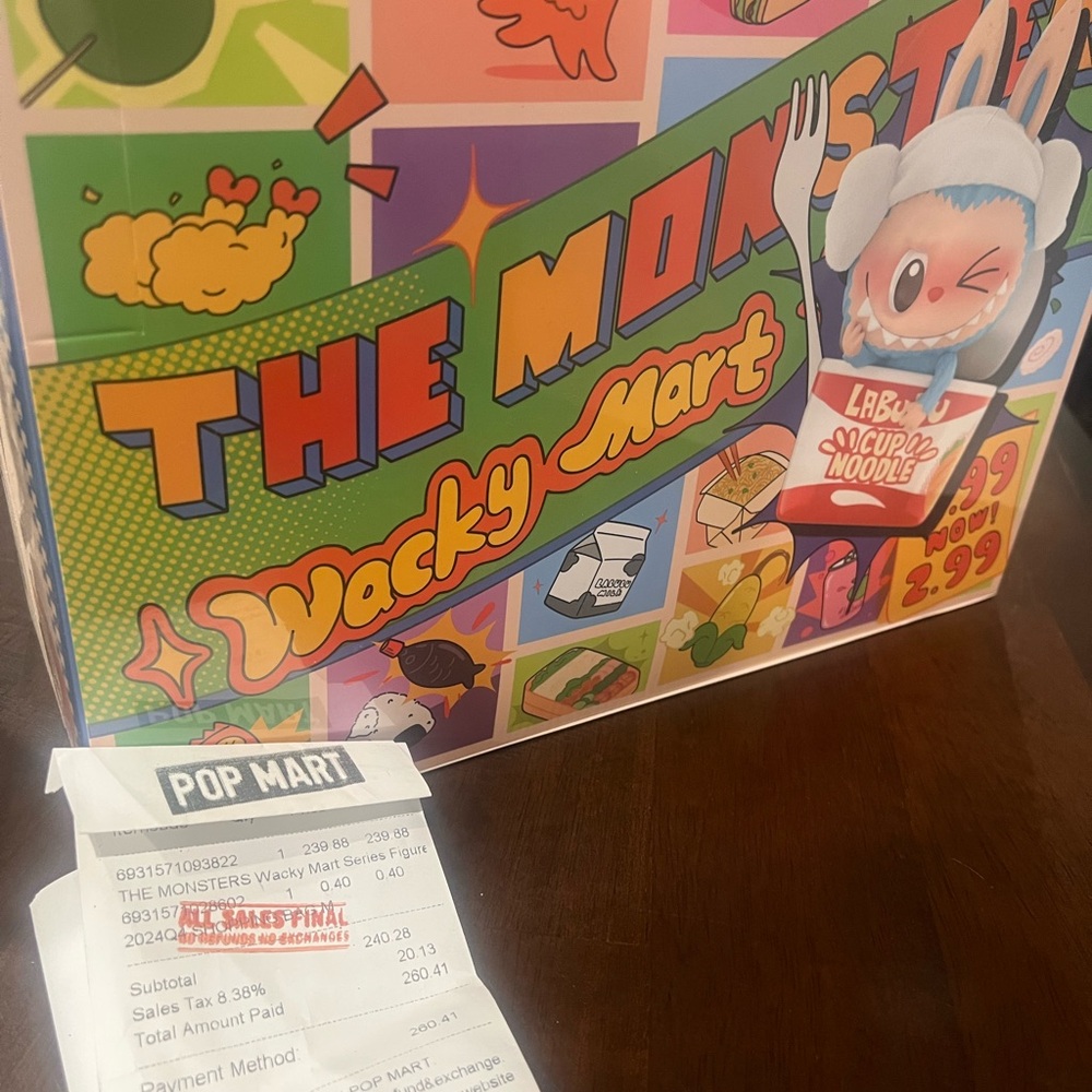 Pop Mart The Monsters Wacky Mart Doll